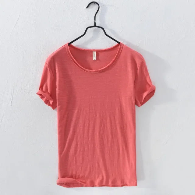Modisches Herren-T-Shirt aus christlicher Baumwolle mit taillierter Passform - Komfort und Eleganz für den Alltag