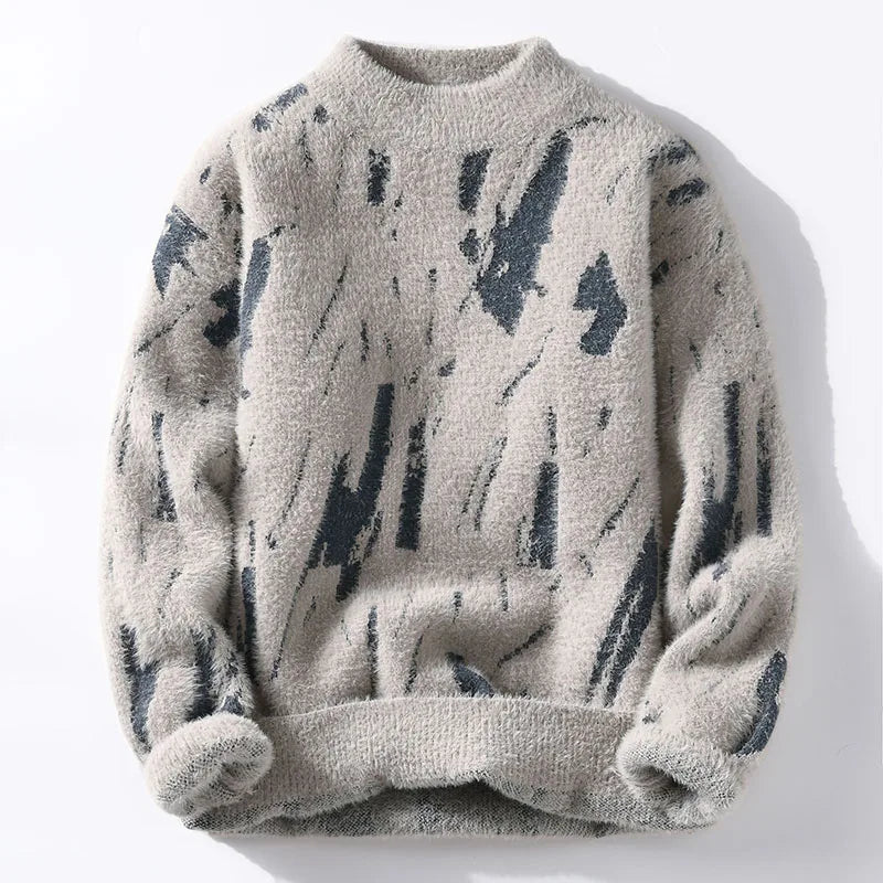 Silas™ - Eleganter Gemischter Strickpullover