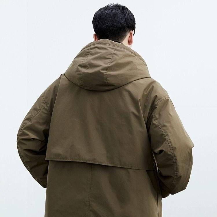 Dominik™ – Wasserabweisender Trenchcoat mit Kapuze