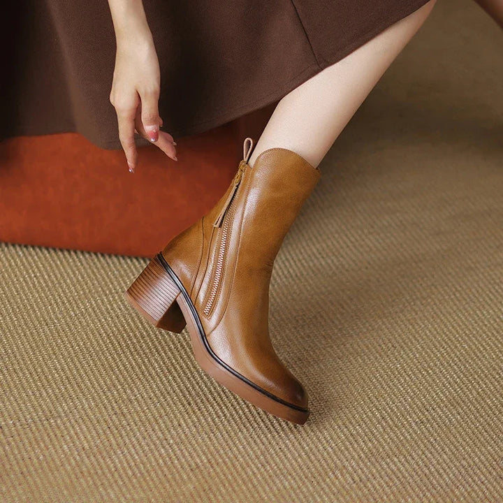Daniela™ -  Lederstiefeletten