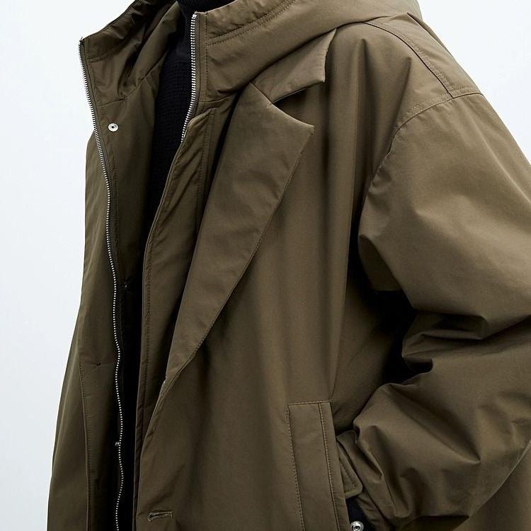 Dominik™ – Wasserabweisender Trenchcoat mit Kapuze