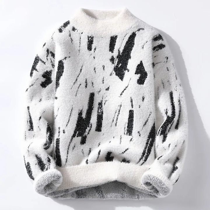 Silas™ - Eleganter Gemischter Strickpullover