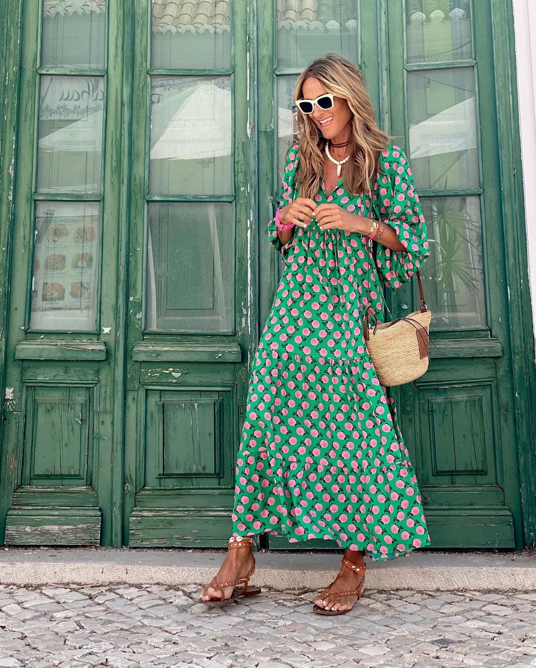 Chiara™ - Langes Kleid im Bohemian-Stil: Zeitlose Eleganz und unübersehbarer Komfort