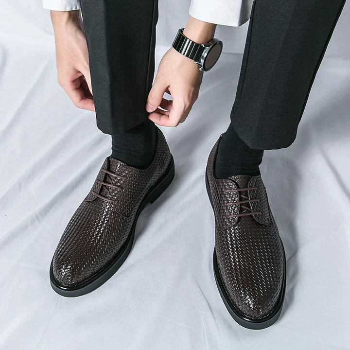 Stilvolle und luxuriöse Premium-Leder-Oxfords für Männer