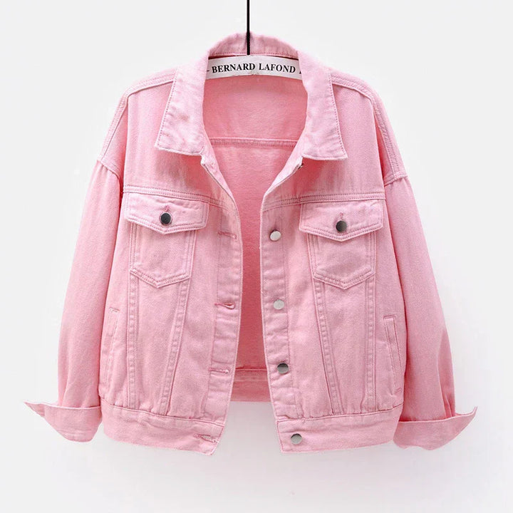Elegante Damen-Jeansjacke - alltäglicher Stil und Lässigkeit