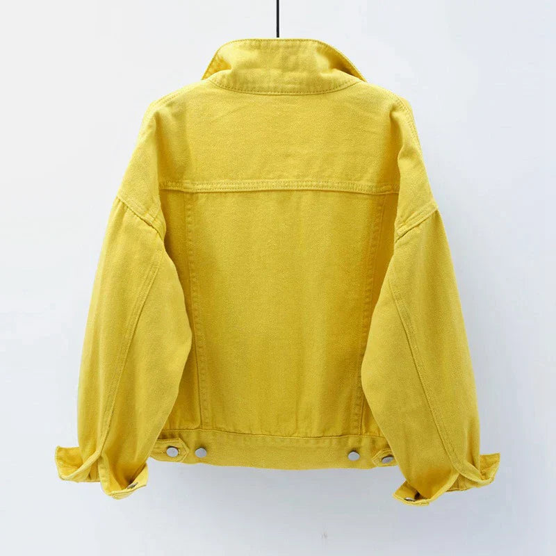 Elegante Damen-Jeansjacke - alltäglicher Stil und Lässigkeit