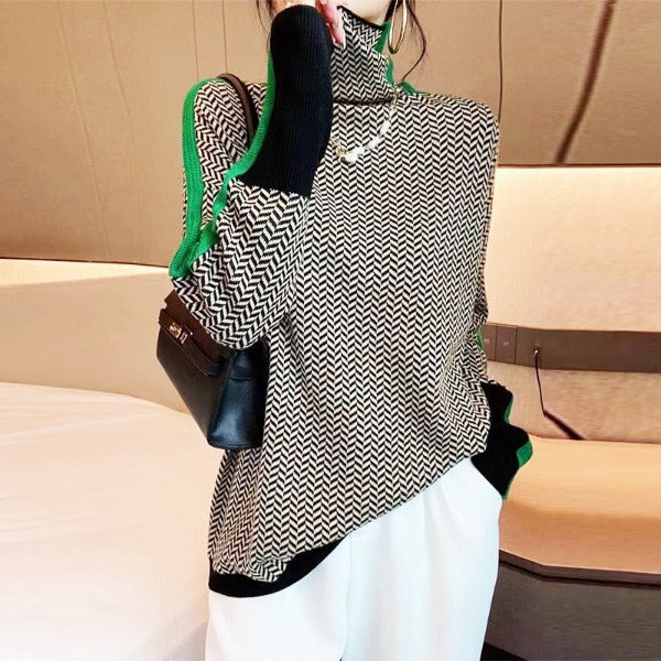 Ursula™ - Modischer bedruckter Pullover