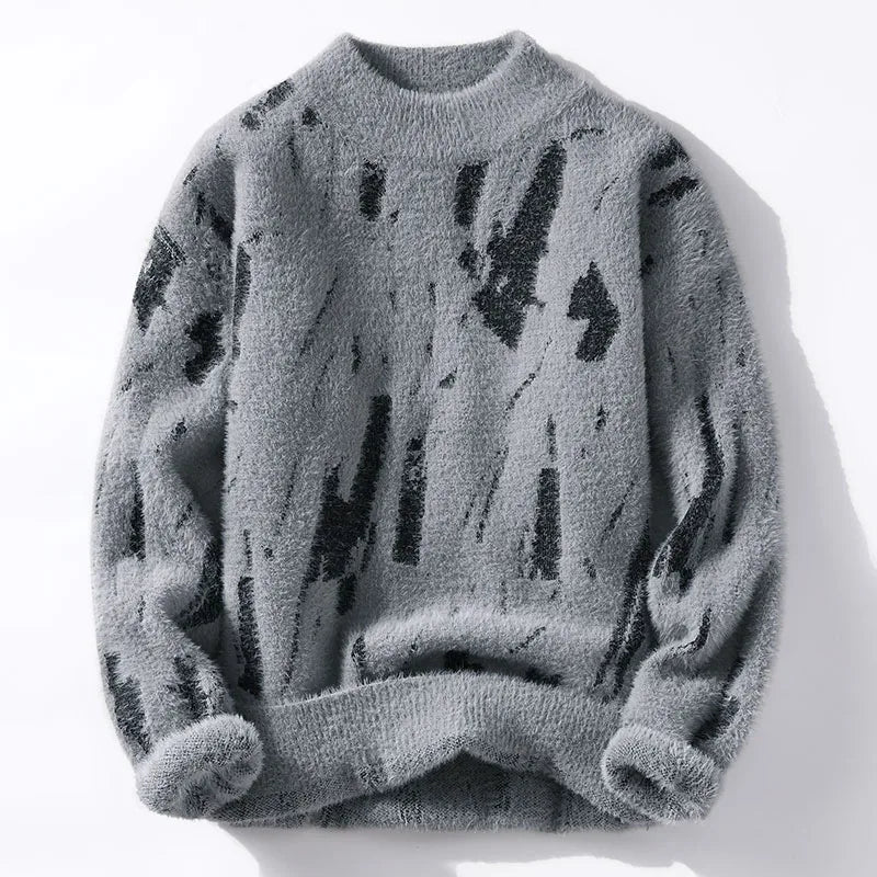 Silas™ - Eleganter Gemischter Strickpullover