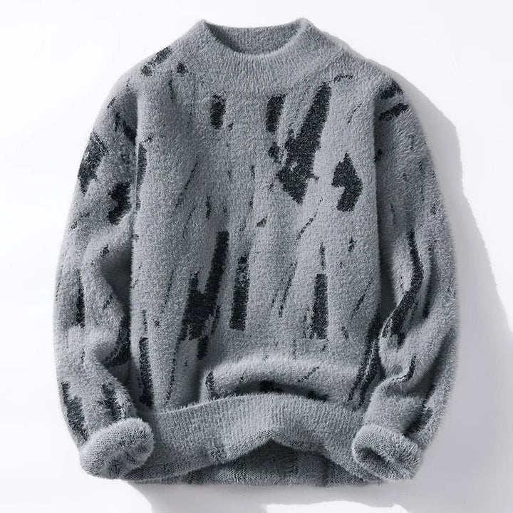 Silas™ - Eleganter Gemischter Strickpullover