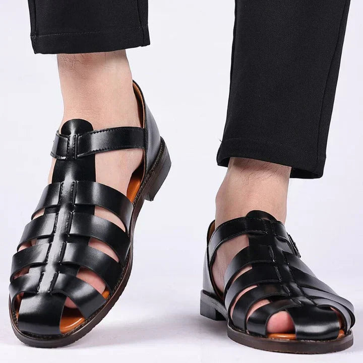 Exklusive Herrensandalen aus Leder - eine Kombination aus Eleganz, Komfort und Stil