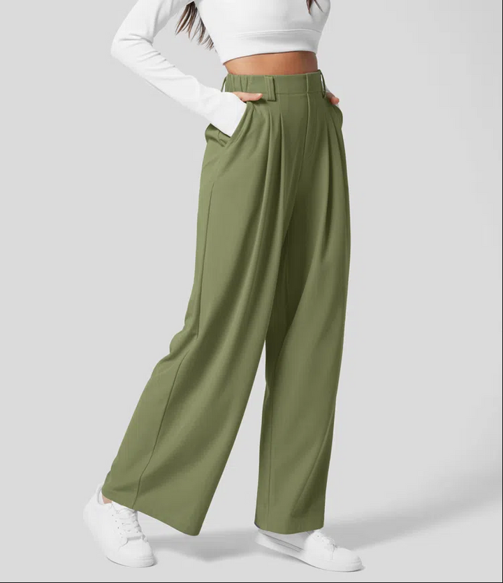 Modne i komfortowe damskie spodnie slim fit idealne na każdą okazję