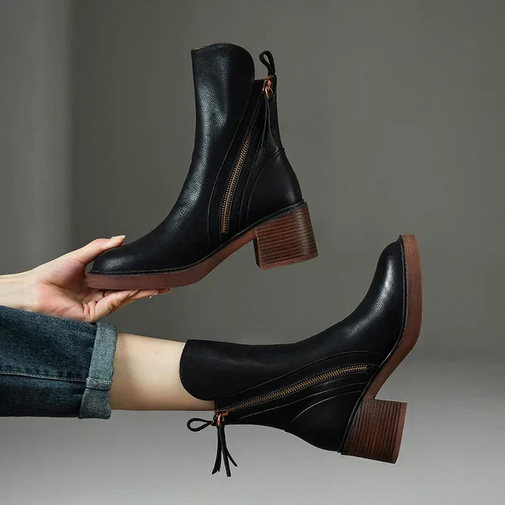 Daniela™ -  Lederstiefeletten