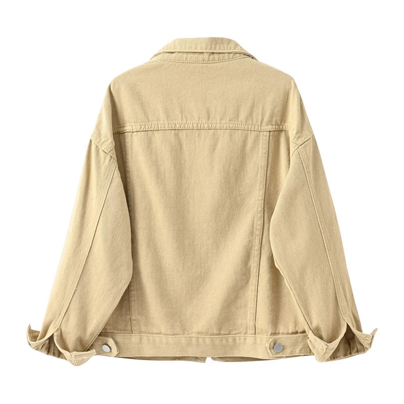 Elegante Damen-Jeansjacke - alltäglicher Stil und Lässigkeit