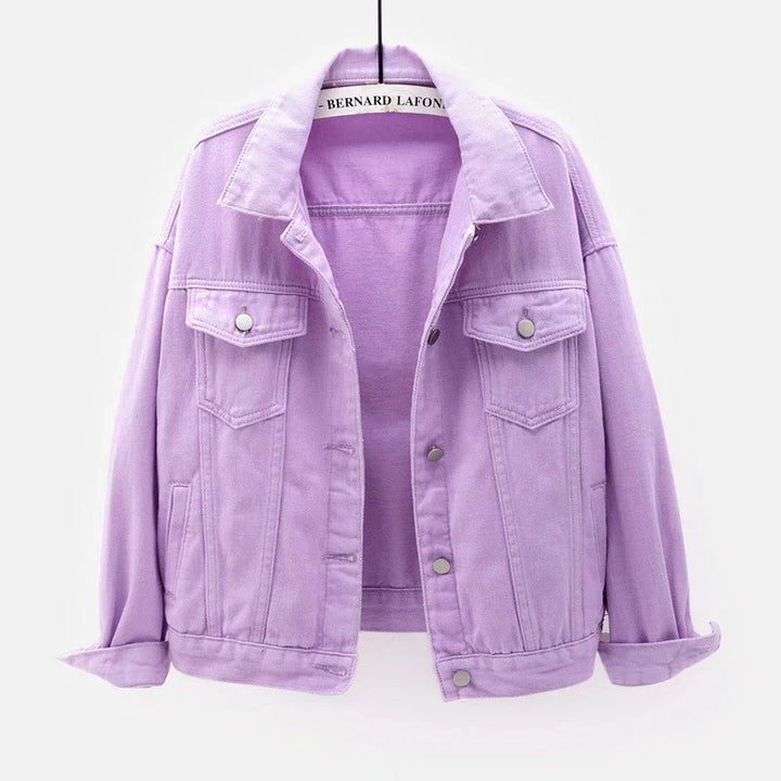Elegante Damen-Jeansjacke - alltäglicher Stil und Lässigkeit