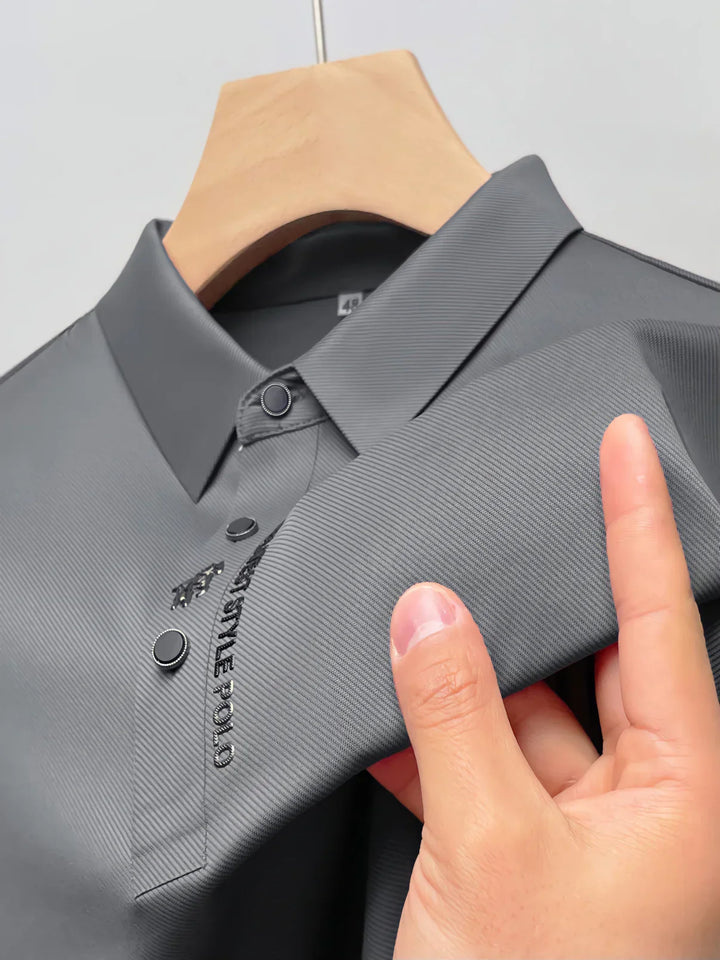 Carlo™ - Muscle Fit Anti-Wrinkle Polo für Stil und Komfort
