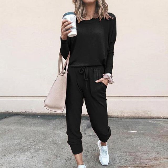 Patrizia™ - Elegante set di tuta casual a due pezzi per un look impeccabile