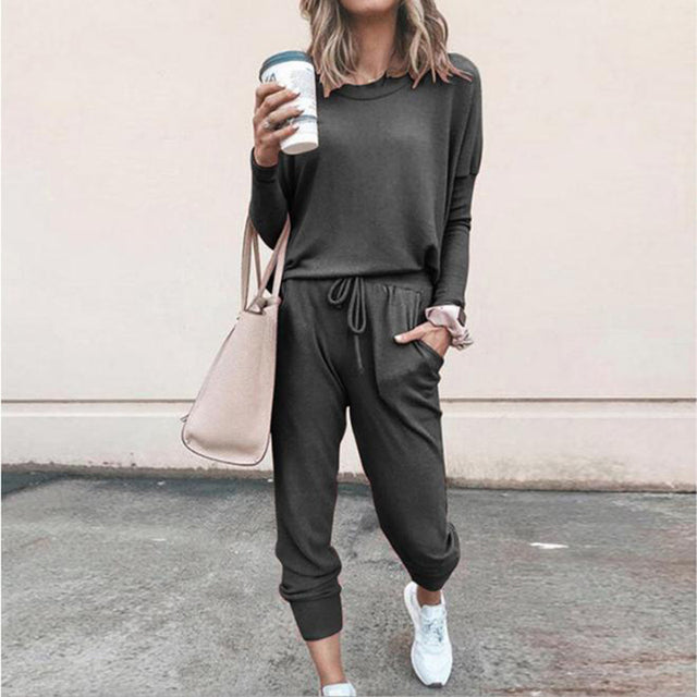 Patrizia™ - Elegante set di tuta casual a due pezzi per un look impeccabile