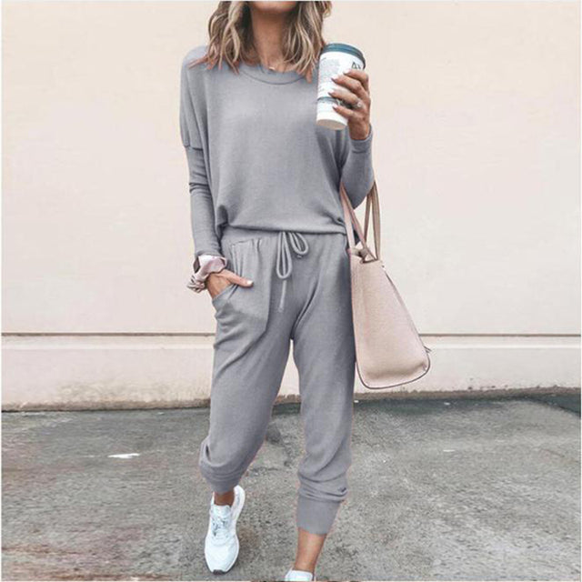 Patrizia™ - Elegante set di tuta casual a due pezzi per un look impeccabile