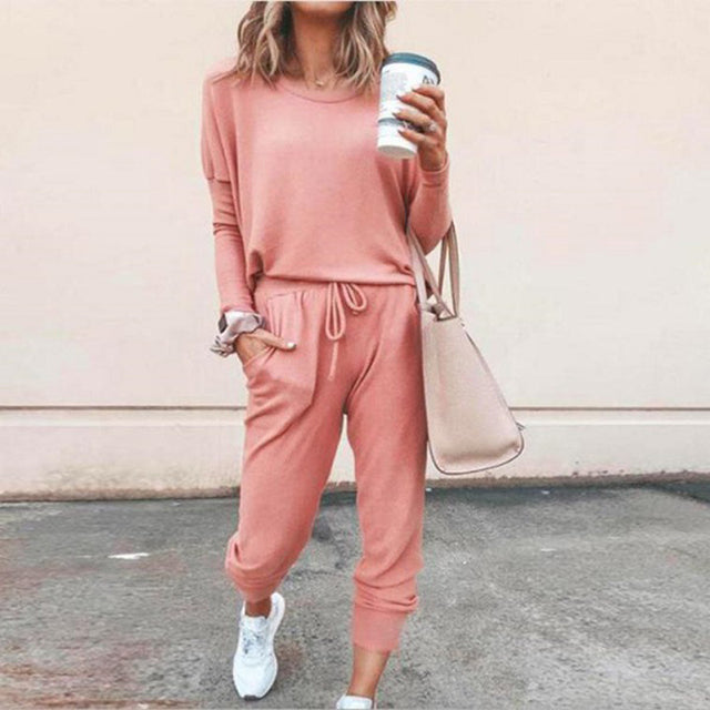 Patrizia™ - Elegante set di tuta casual a due pezzi per un look impeccabile