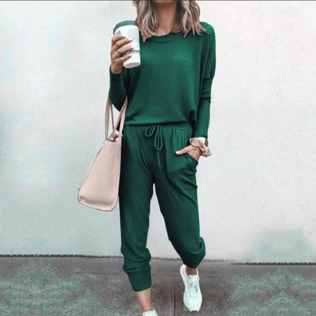Patrizia™ - Elegante set di tuta casual a due pezzi per un look impeccabile