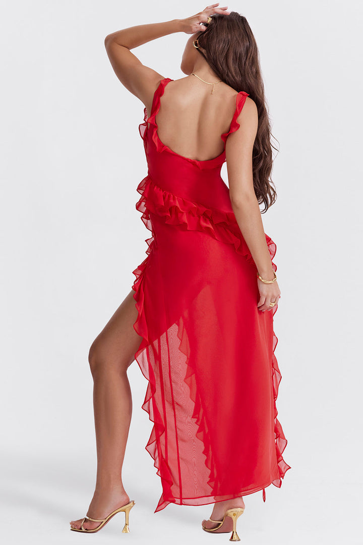 Vivia™ Elegantes Langes Kleid - Zeitlose Eleganz