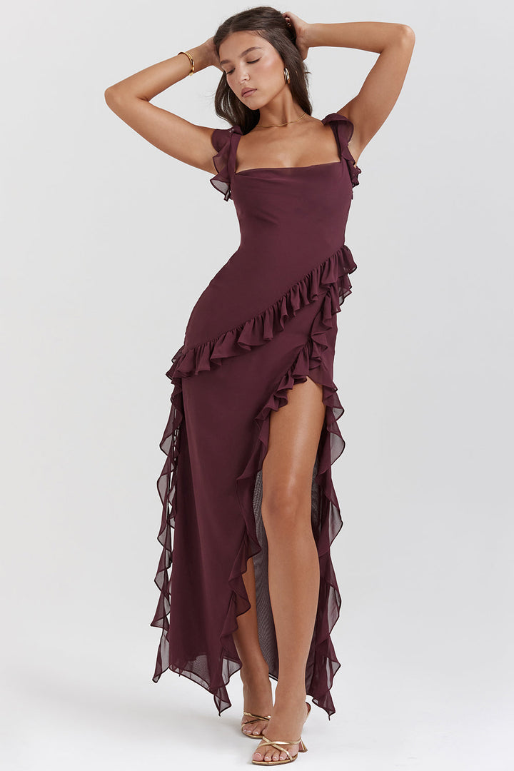 Vivia™ Elegantes Langes Kleid - Zeitlose Eleganz