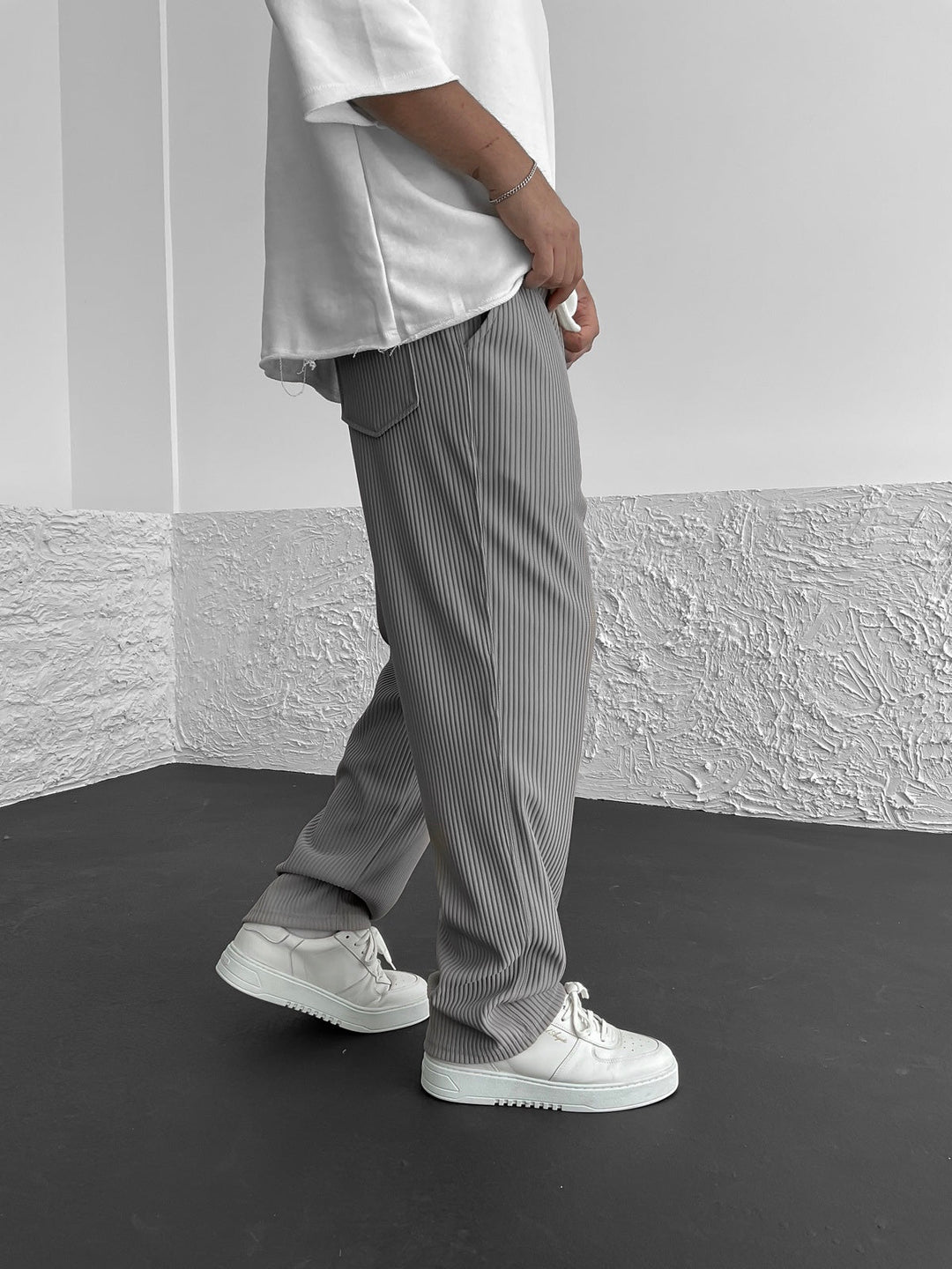 Samuel™ gerippte Spandex-Hose - Komfort und Stil für jede Gelegenheit!