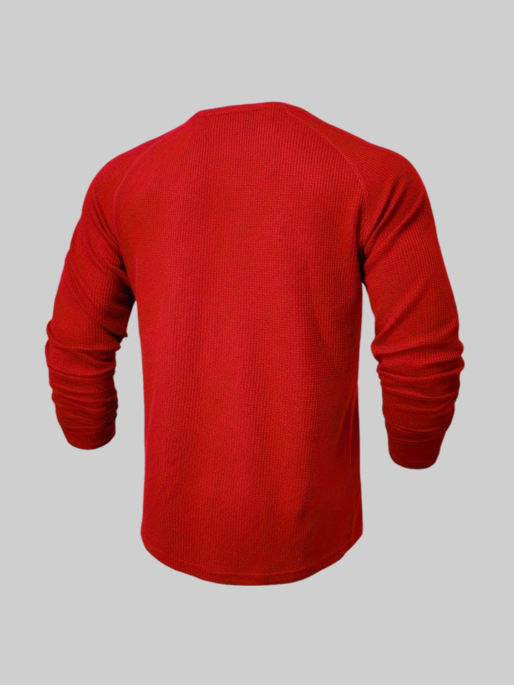 Eric™ - Komfortables Langarmshirt aus Rippstrick