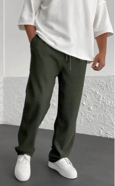 Samuel™ gerippte Spandex-Hose - Komfort und Stil für jede Gelegenheit!