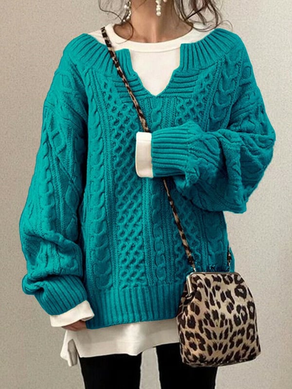 Eleonora™ – Oversize Pullover für Damen: Stilvoll & Bequem