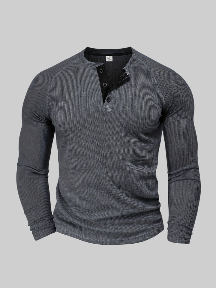 Eric™ - Komfortables Langarmshirt aus Rippstrick