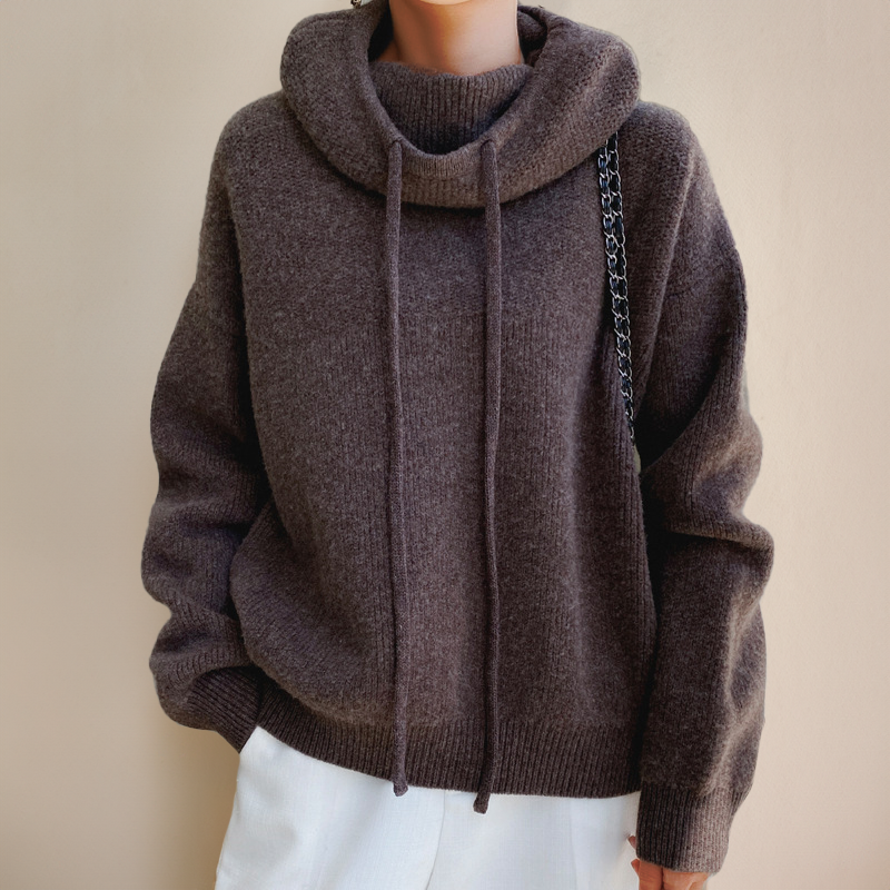 Hannah™ - Strickpullover mit Kapuze
