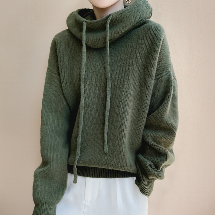 Hannah™ - Strickpullover mit Kapuze