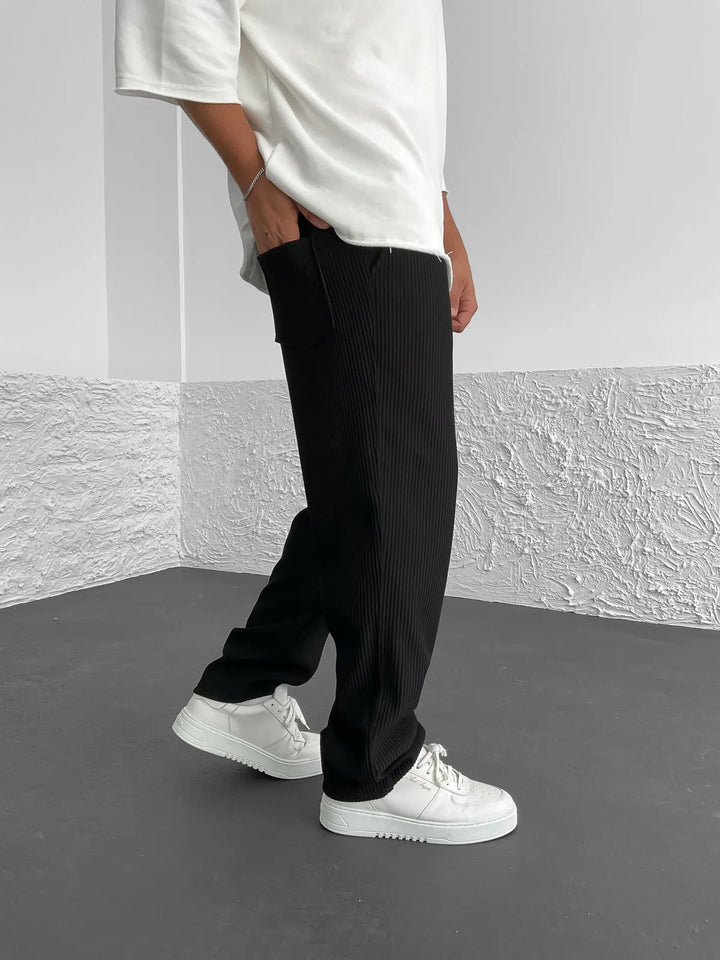 Samuel™ gerippte Spandex-Hose - Komfort und Stil für jede Gelegenheit!
