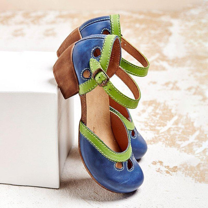 Sandali Linda™: Comfort e Stile con Tacco Basso Elegante