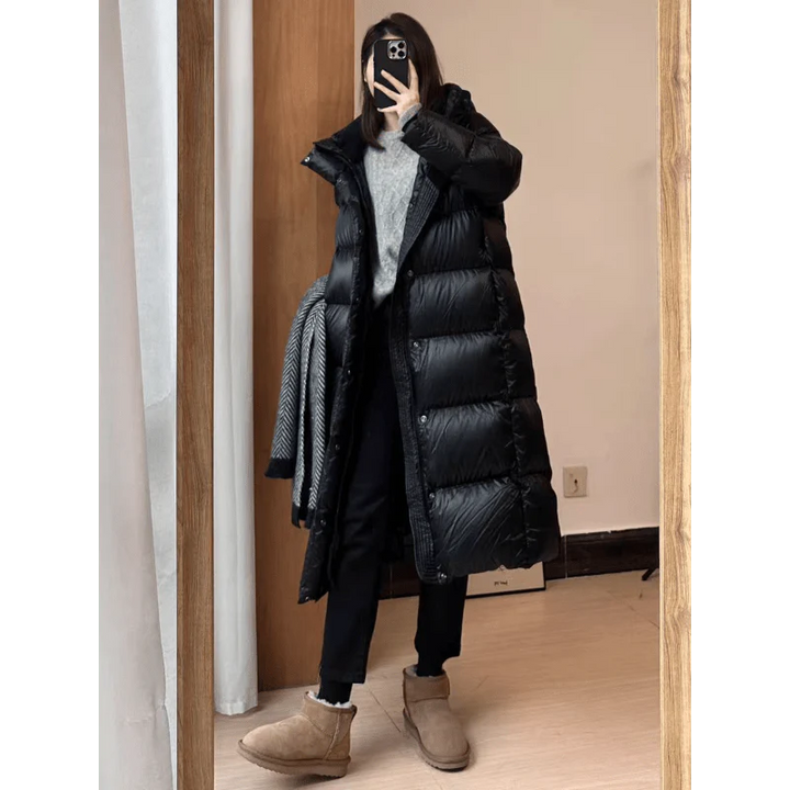 Emma™ - Langer Winter-Puffmantel