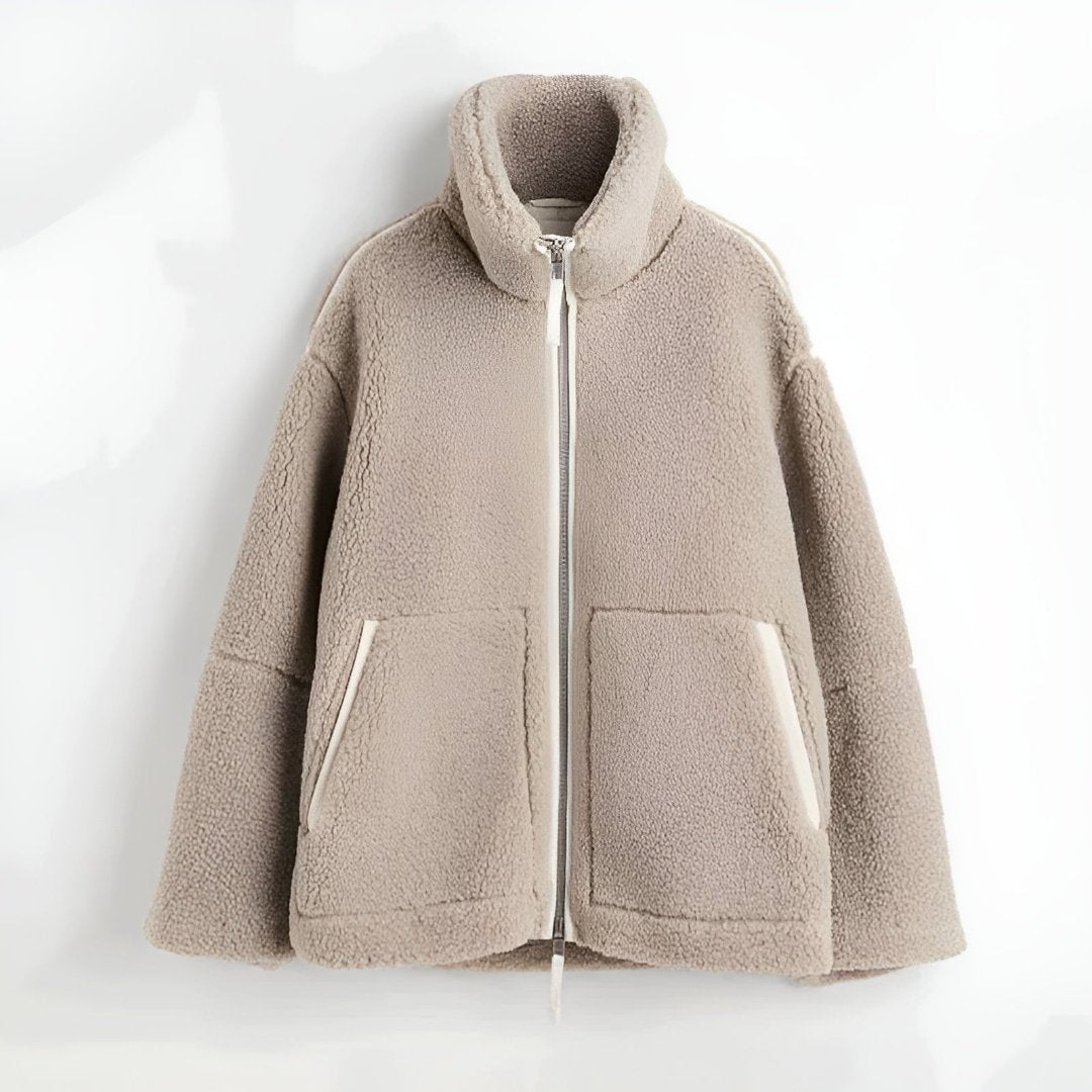 Lorelei™ – Modische Teddyfleece-Jacke für kalte Tage