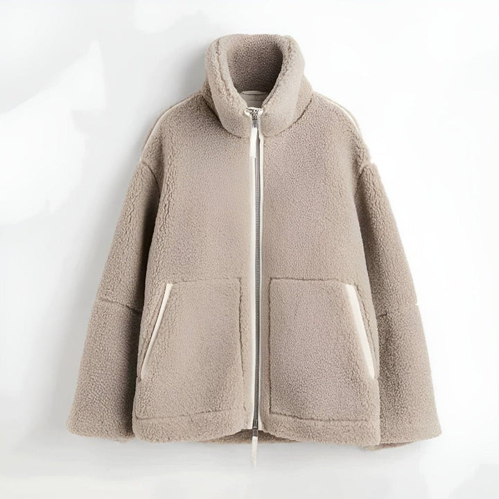 Lorelei™ – Modische Teddyfleece-Jacke für kalte Tage