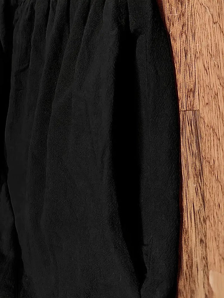 Brigida™ - Raffiniertes Sommerkleid aus Leinen mit bequemen Taschen