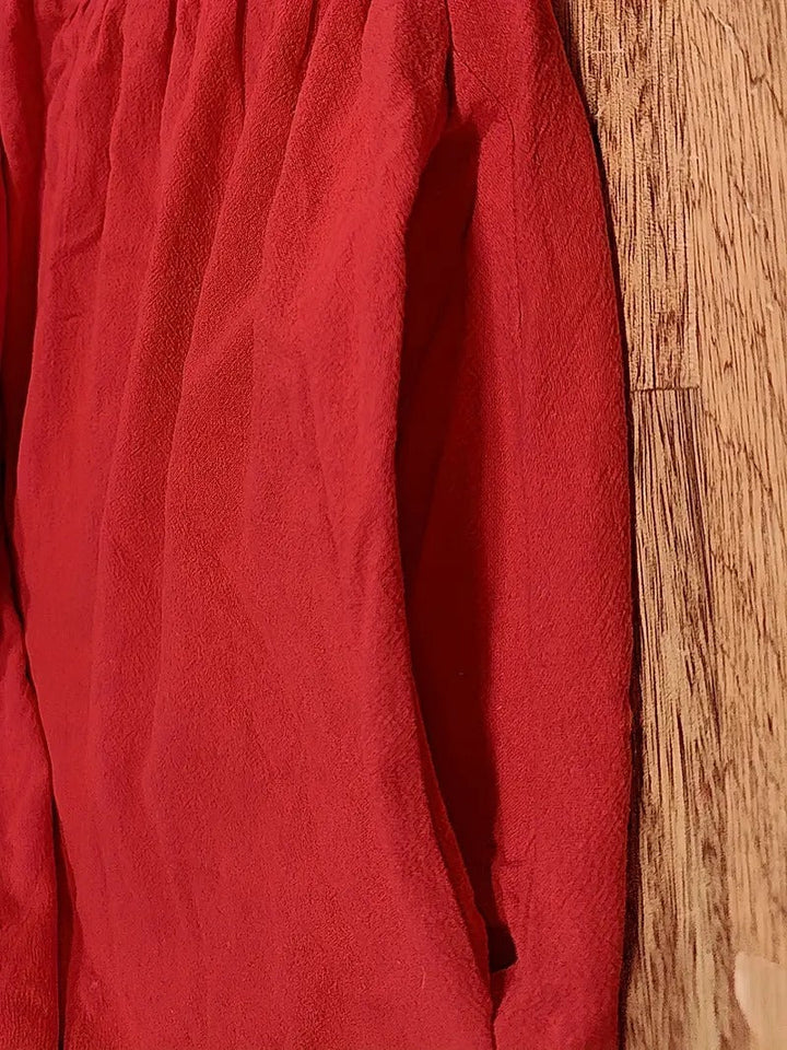 Brigida™ - Raffiniertes Sommerkleid aus Leinen mit bequemen Taschen