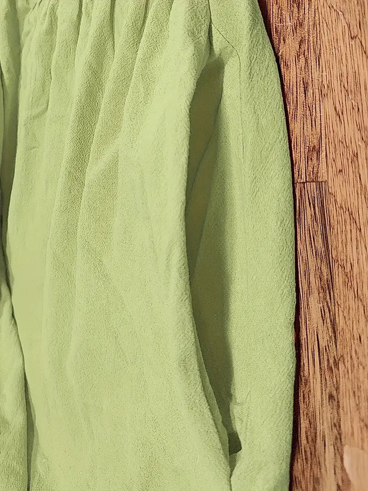 Brigida™ - Raffiniertes Sommerkleid aus Leinen mit bequemen Taschen