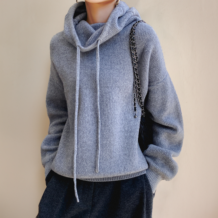 Hannah™ - Strickpullover mit Kapuze