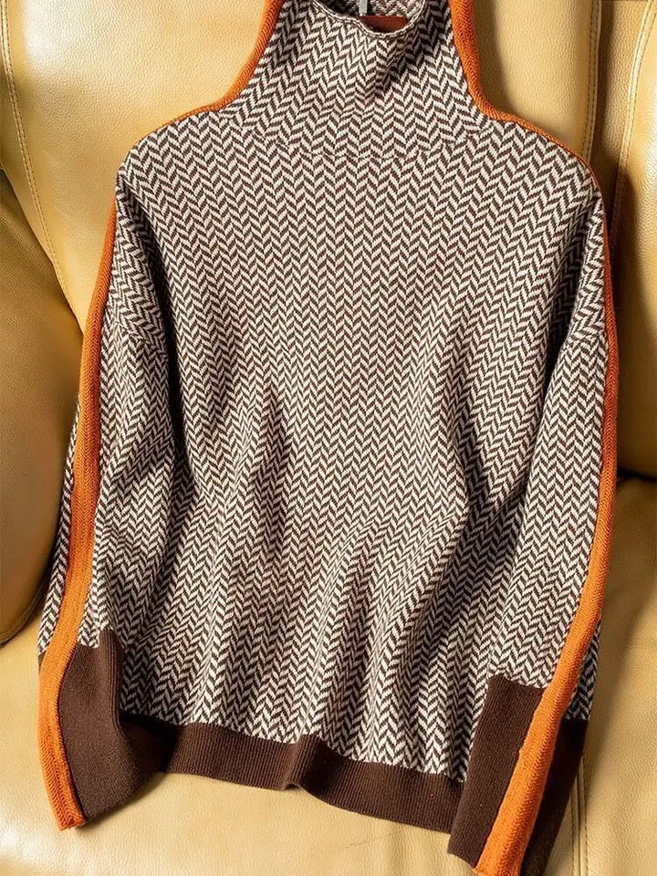 Ursula™ - Modischer bedruckter Pullover