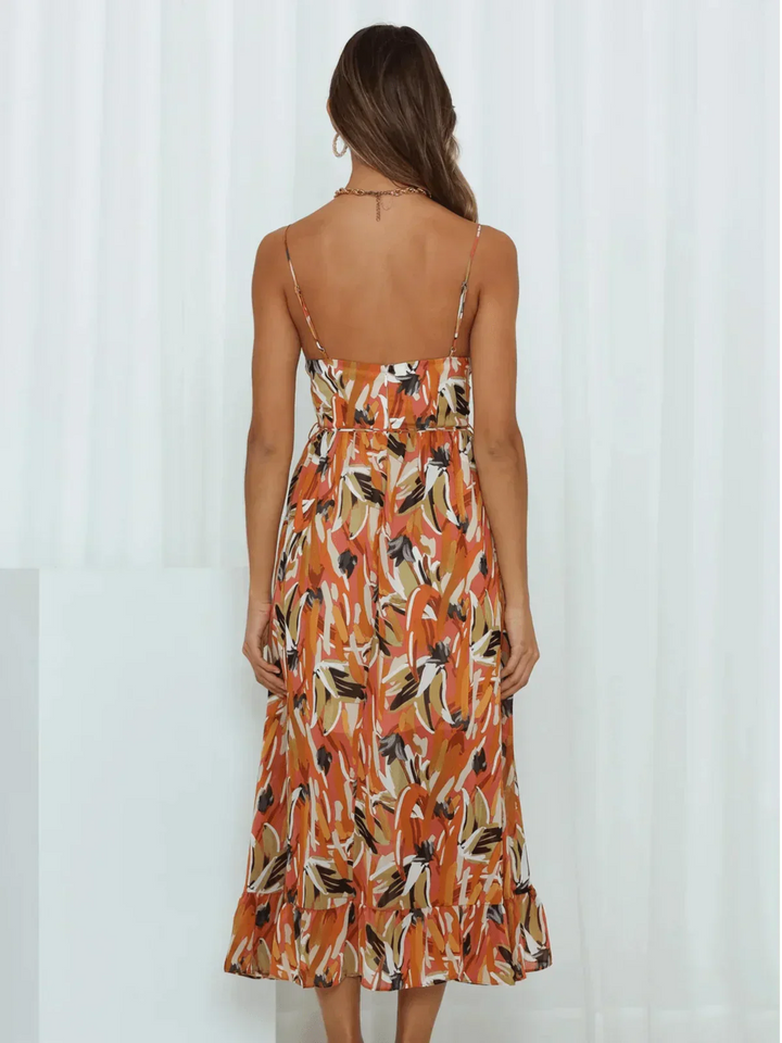 Abito Elegante Senza Maniche Rosana™ - Stile e Raffinatezza per Ogni Occasione!