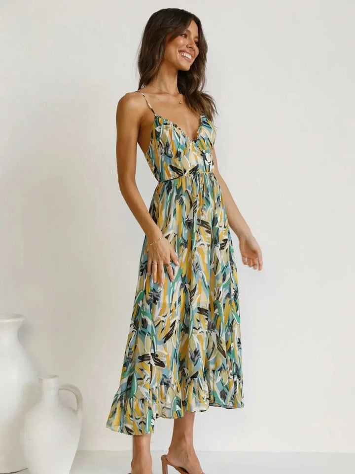 Abito Elegante Senza Maniche Rosana™ - Stile e Raffinatezza per Ogni Occasione!