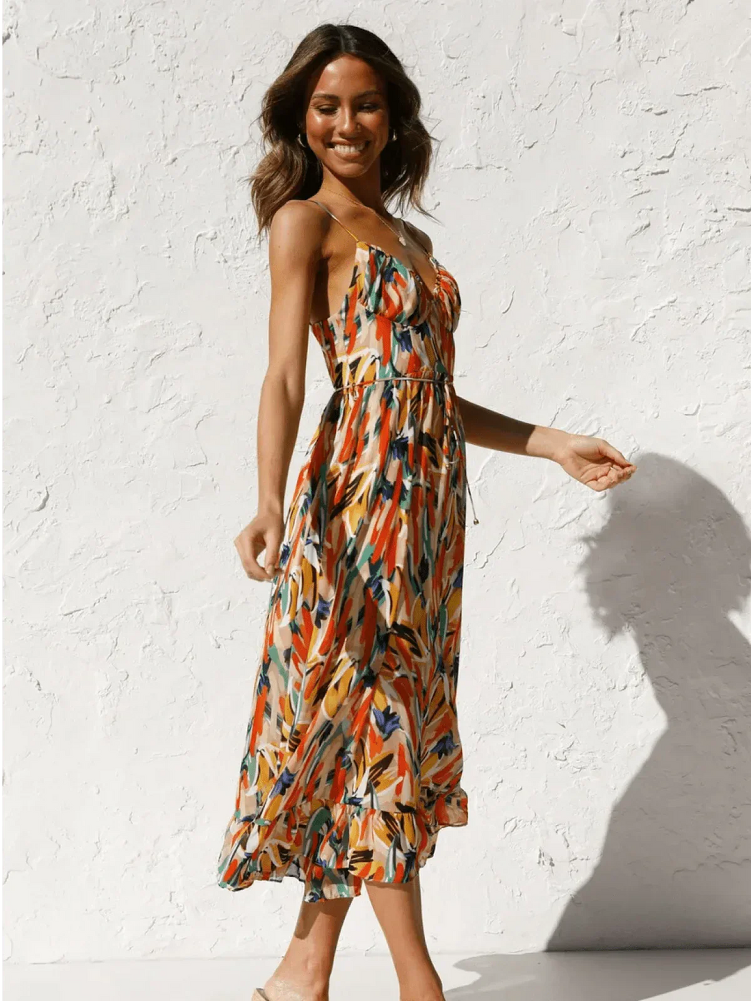 Abito Elegante Senza Maniche Rosana™ - Stile e Raffinatezza per Ogni Occasione!