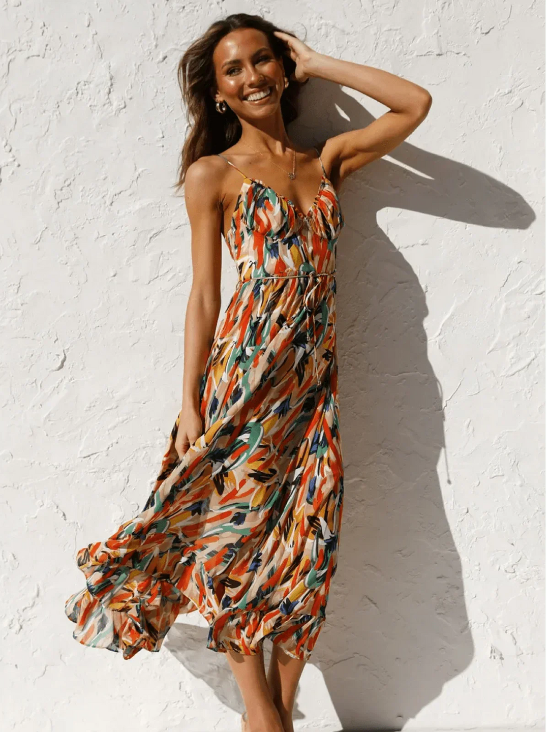 Abito Elegante Senza Maniche Rosana™ - Stile e Raffinatezza per Ogni Occasione!