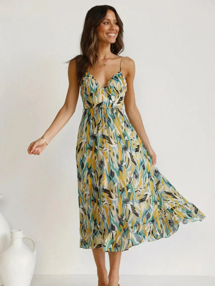 Abito Elegante Senza Maniche Rosana™ - Stile e Raffinatezza per Ogni Occasione!