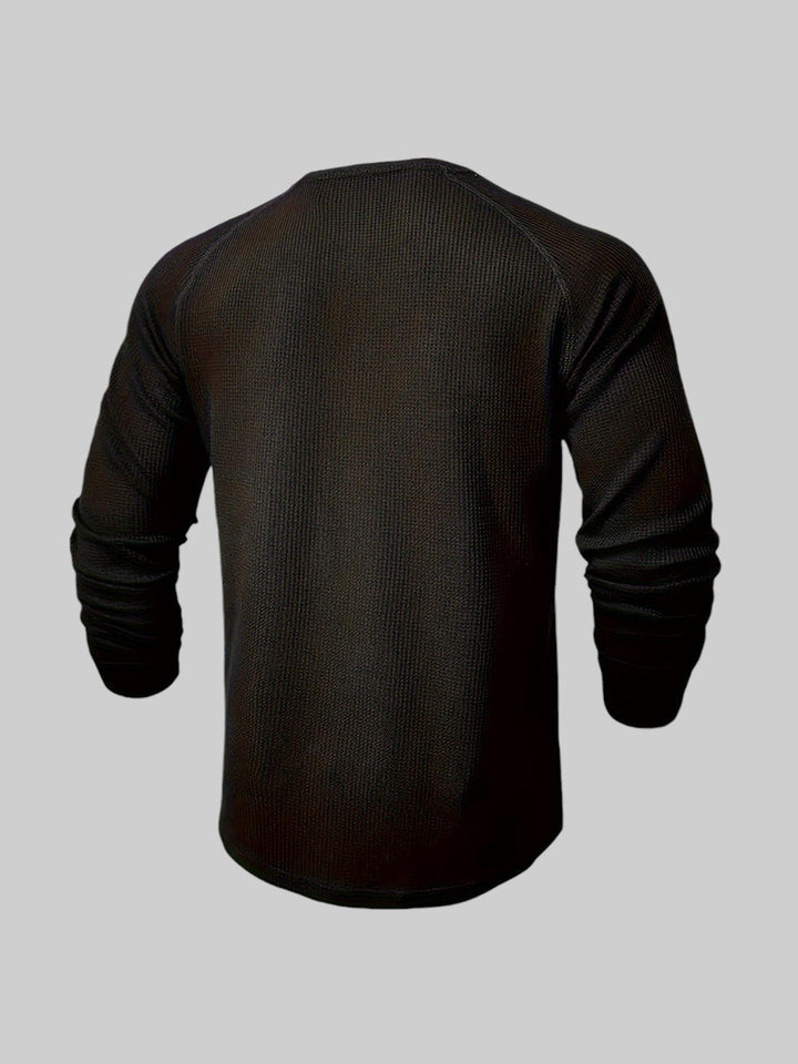 Eric™ - Komfortables Langarmshirt aus Rippstrick