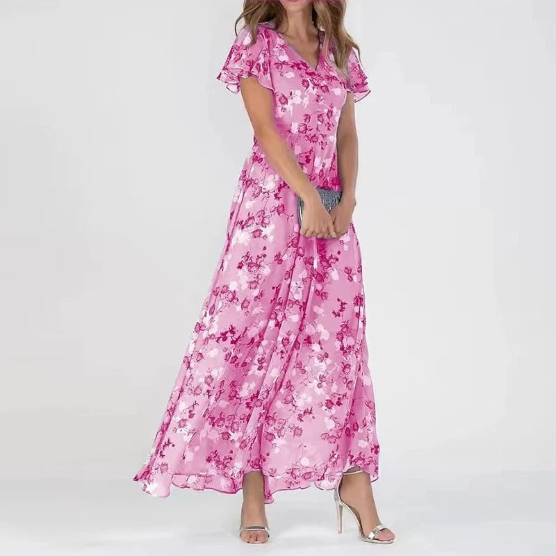 Langes Sommerkleid Daisy™ - Leuchtende Farben für einen frischen und modischen Look!